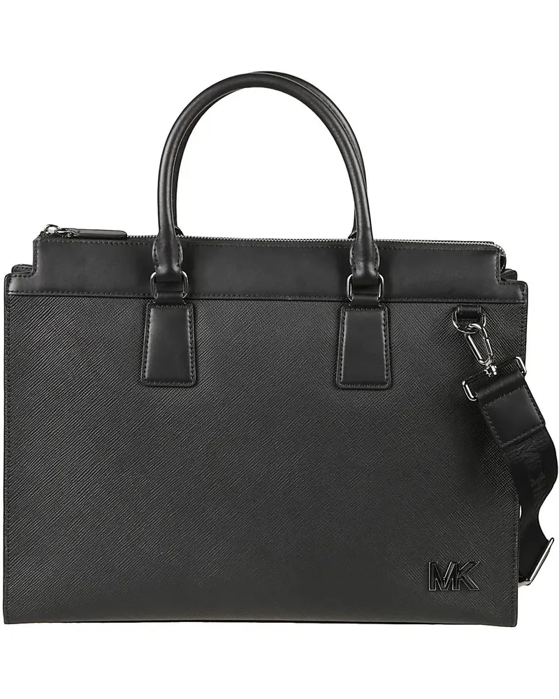 Michael Kors Businesstaschen & Reisegepäck Edison Medium Briefcase Black schwarz Schwarz