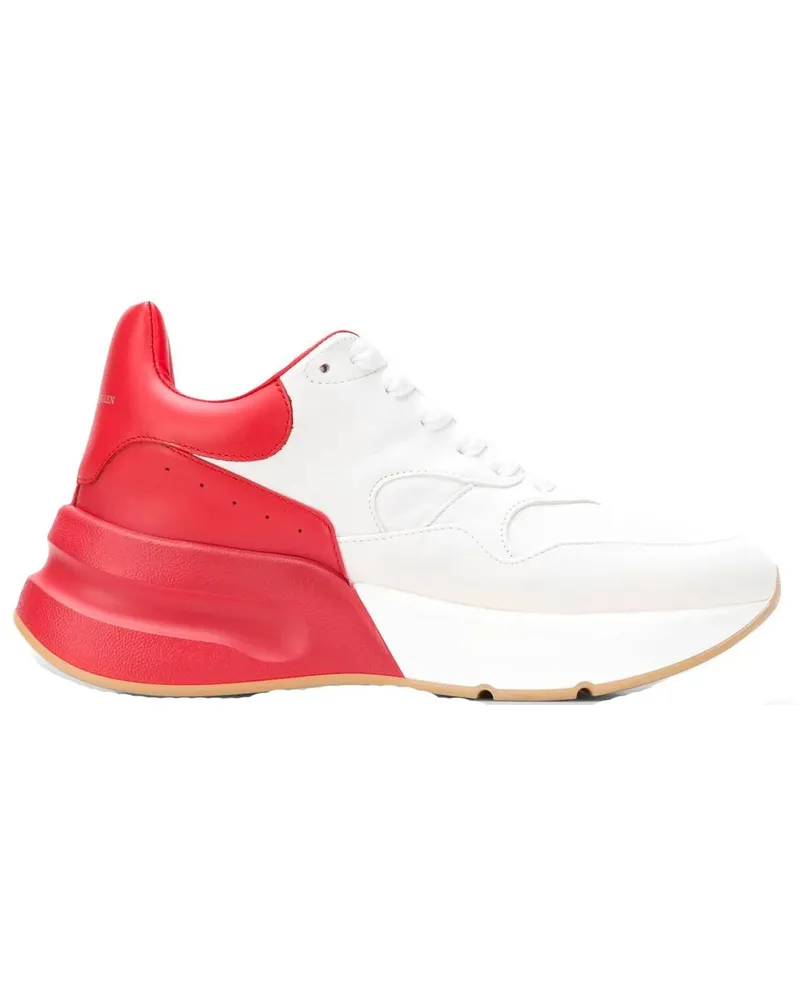 Alexander McQueen Low-Top Sneaker Oversized Runner Sneakers weiß Weiß