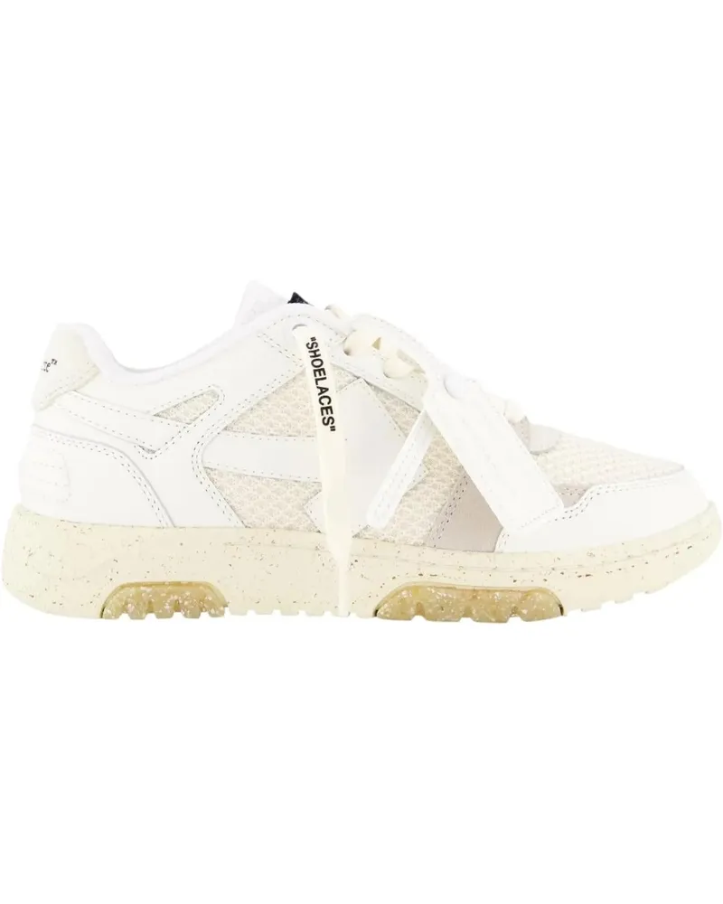 OFF-WHITE Low-Top Sneaker Dames Slim Out Of Office Sneaker Wit weiß Weiß