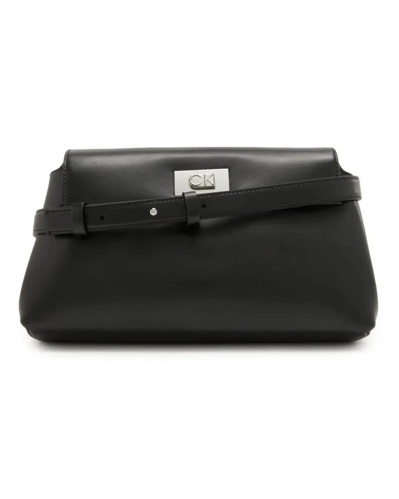 Calvin Klein Hobo Bags Push Schultertasche schwarz Schwarz