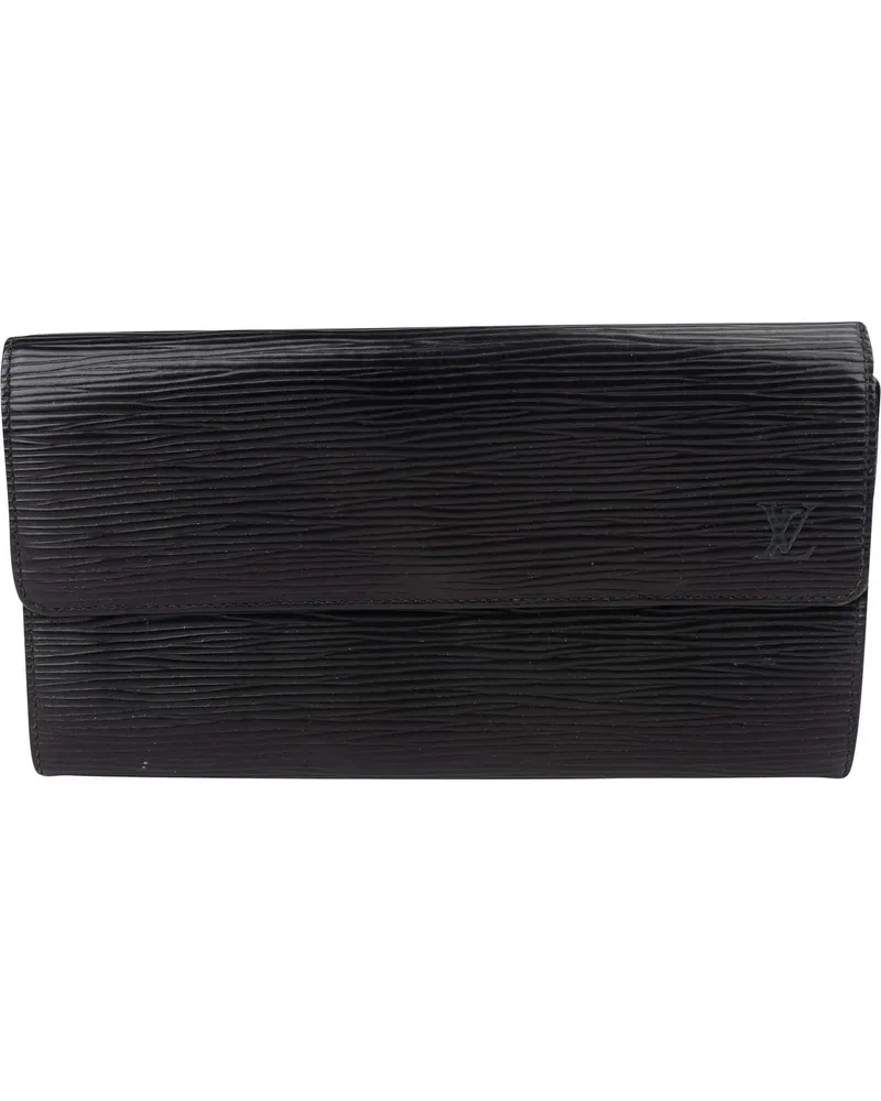 Louis Vuitton Crossbody Bags  Noir Epi Leather Sarah Wallet schwarz Schwarz