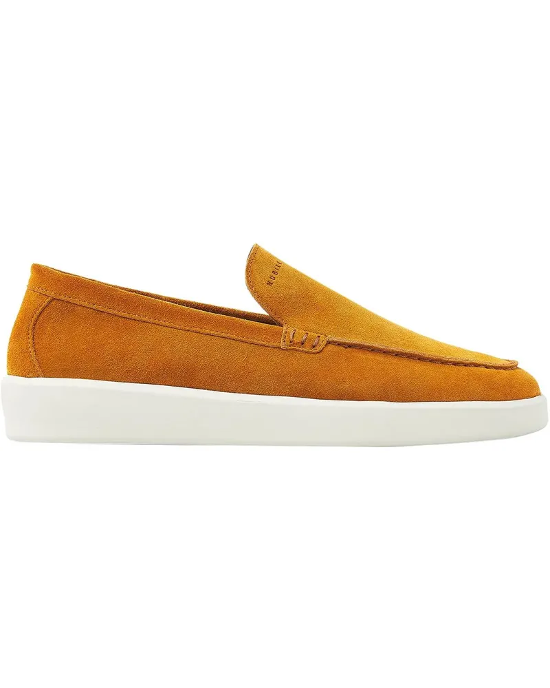 Nubikk Loafer Joro Mio  Oranje Loafers voor Heren bunt Bunt