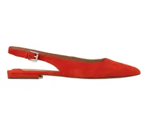 Sandaletten mit Absatz Londyn Slbck-Flats-Slingback rot