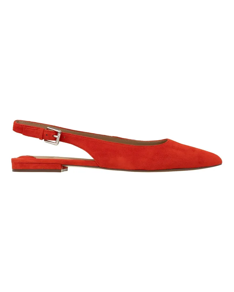 Ralph Lauren Sandaletten mit Absatz Londyn Slbck-Flats-Slingback rot Rot