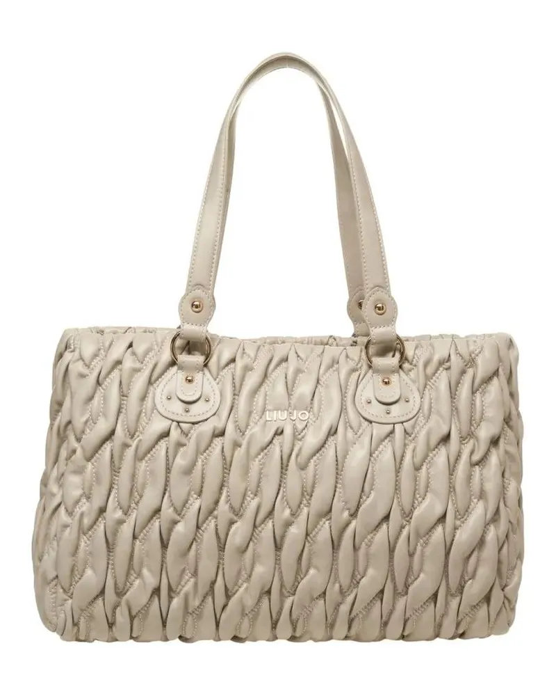 Liu Jo Shopper & Totes Aide' Quilted Shopper beige Beige