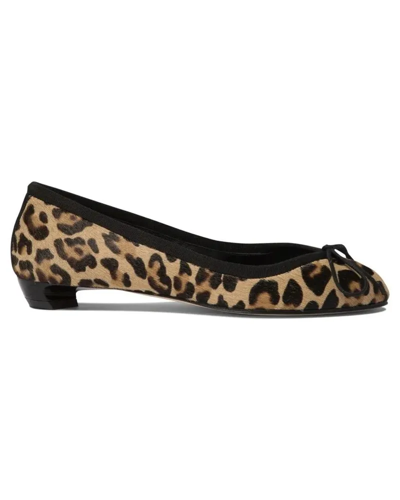 Alexander McQueen Armadillo" Ballet Flats schwarz Schwarz