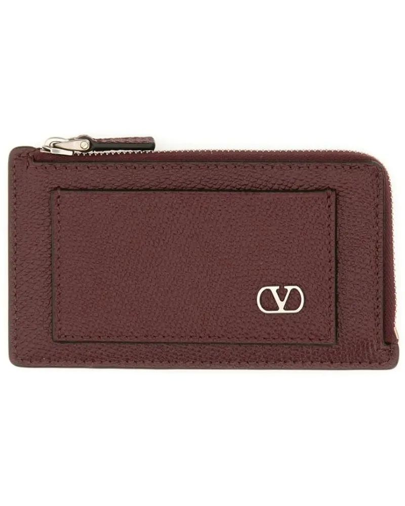 Valentino Garavani Portemonnaies "Vlogo Signature" Coin Purse braun Braun