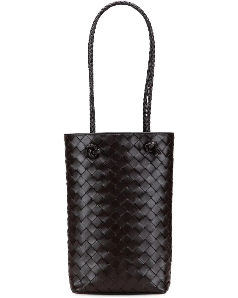 Bottega Veneta Shopper Mini Nappa Intrecciato Tote braun Braun
