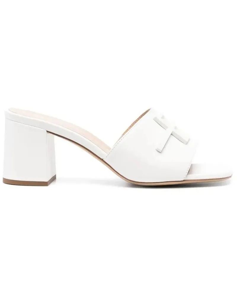 Baldinini Sandalen Sabot Open Toe Woman Sandals weiß Weiß