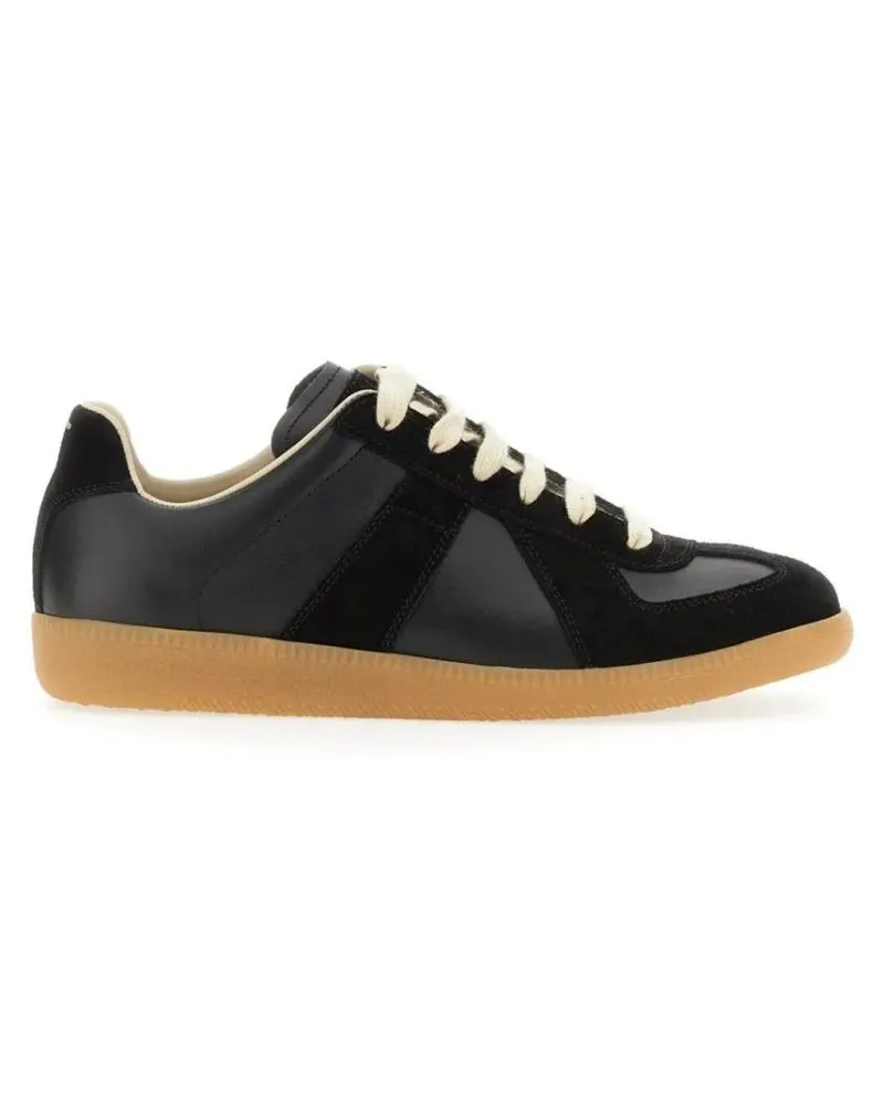 Maison Margiela Low-Top Sneaker "Replica" Sneaker schwarz Schwarz