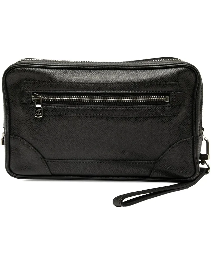 Louis Vuitton Clutches Taiga Neo Pavel schwarz Schwarz