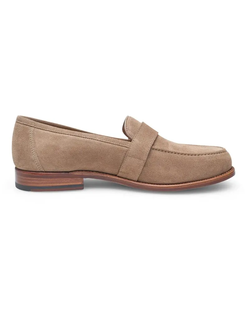 Heinrich Dinkelacker Slipper & Pantoletten Loafer Wien Single Monk V beige Beige