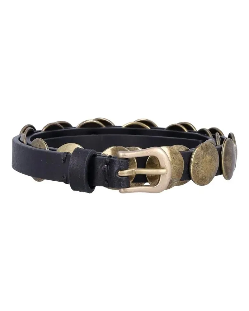 Golden Goose Gürtel Trinidad Thin Belt schwarz Schwarz