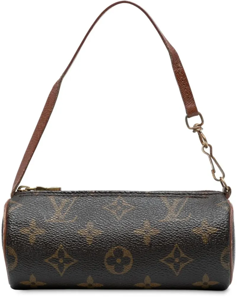 Louis Vuitton Crossbody Bags Monogram Papillon Pochette braun Braun