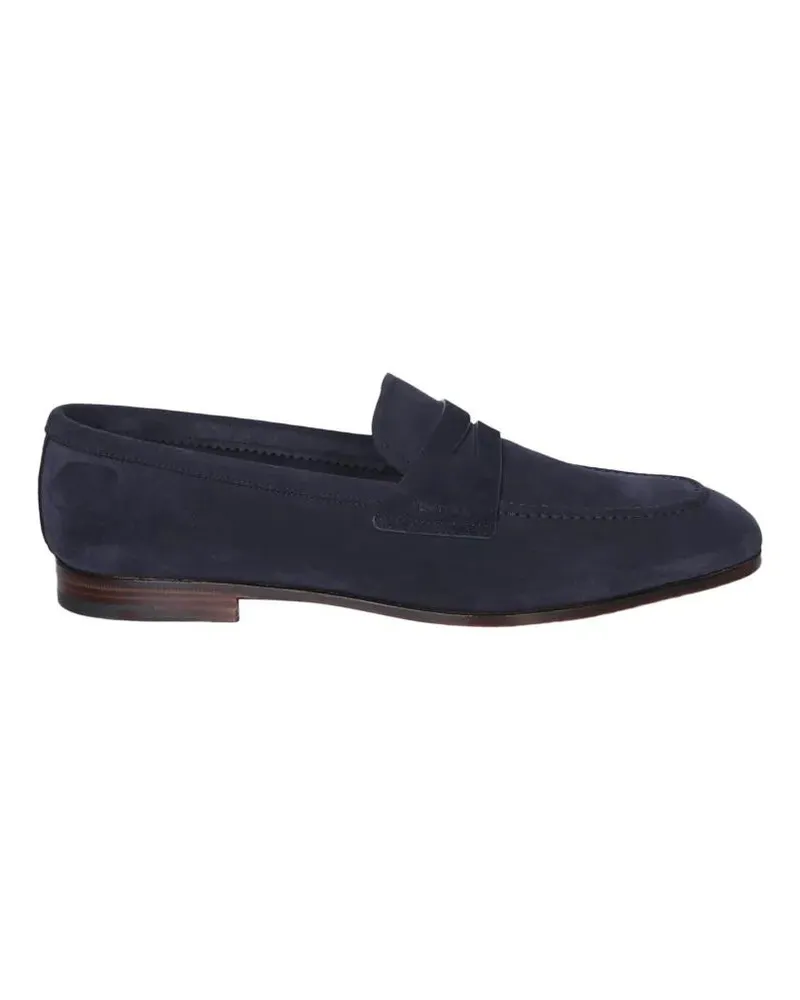 Church's Loafer Blue Leather Loafers blau Blau