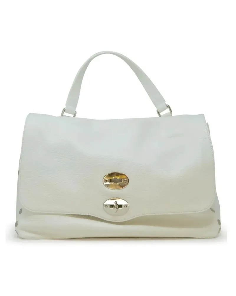 Zanellato Hobo Bags White Leather Handbag weiß Weiß