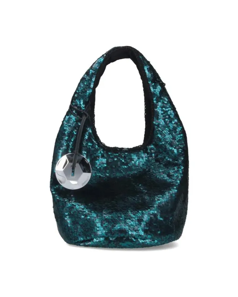 J.W.Anderson Crossbody Bags Mini Sequin Bag – Green grün Grün