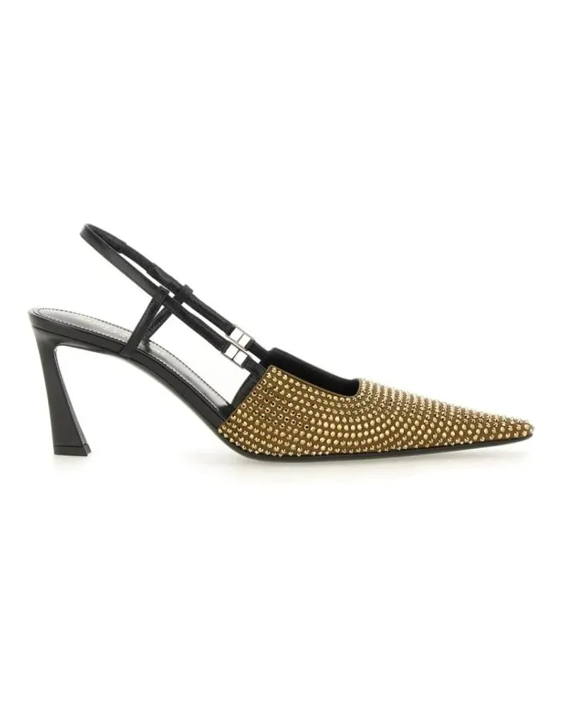 Saint Laurent Hohe Schuhe "Stone 70" Pump rot Rot