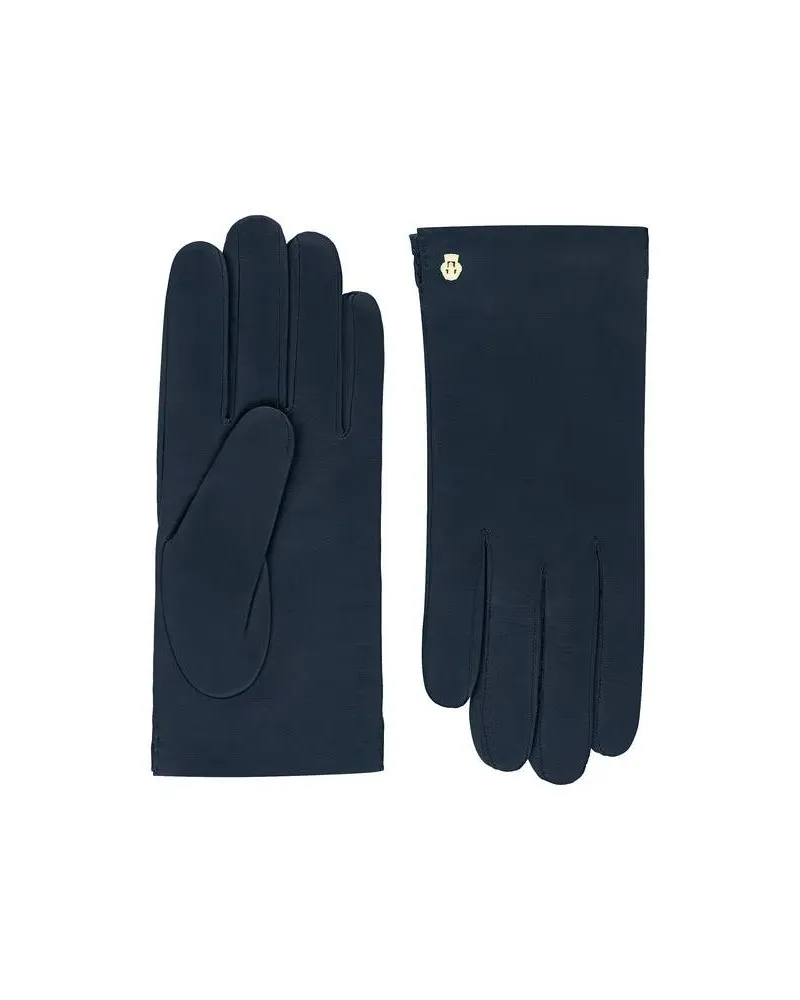 Roeckl Handschuhe Handschuh Odessa aus Leder blau Blau