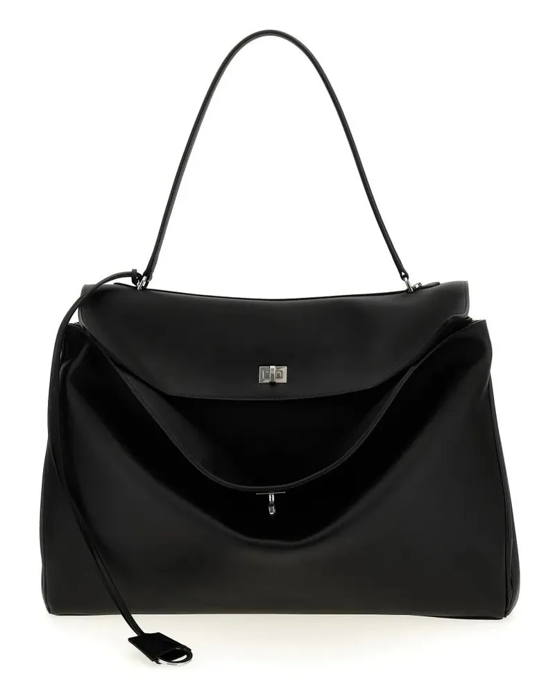 Balenciaga Hobo Bags 'Rodeo Xl' Shoulder Bag schwarz Schwarz