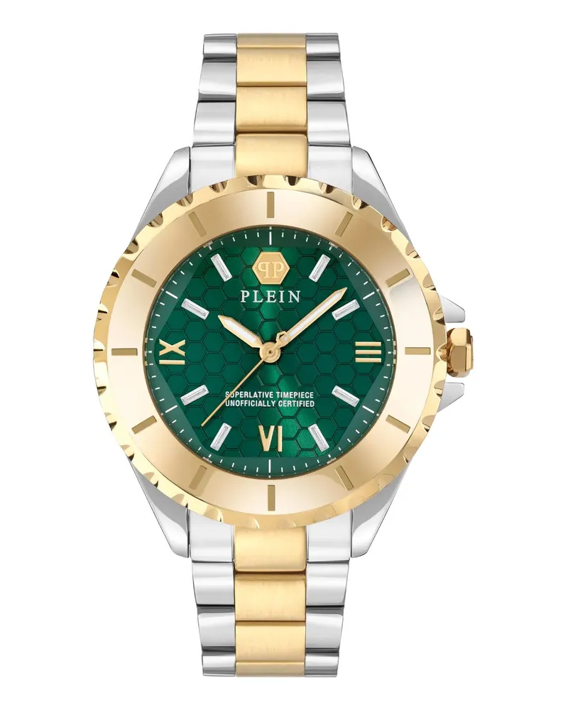 Philipp Plein Uhr Rock Couture green Grün