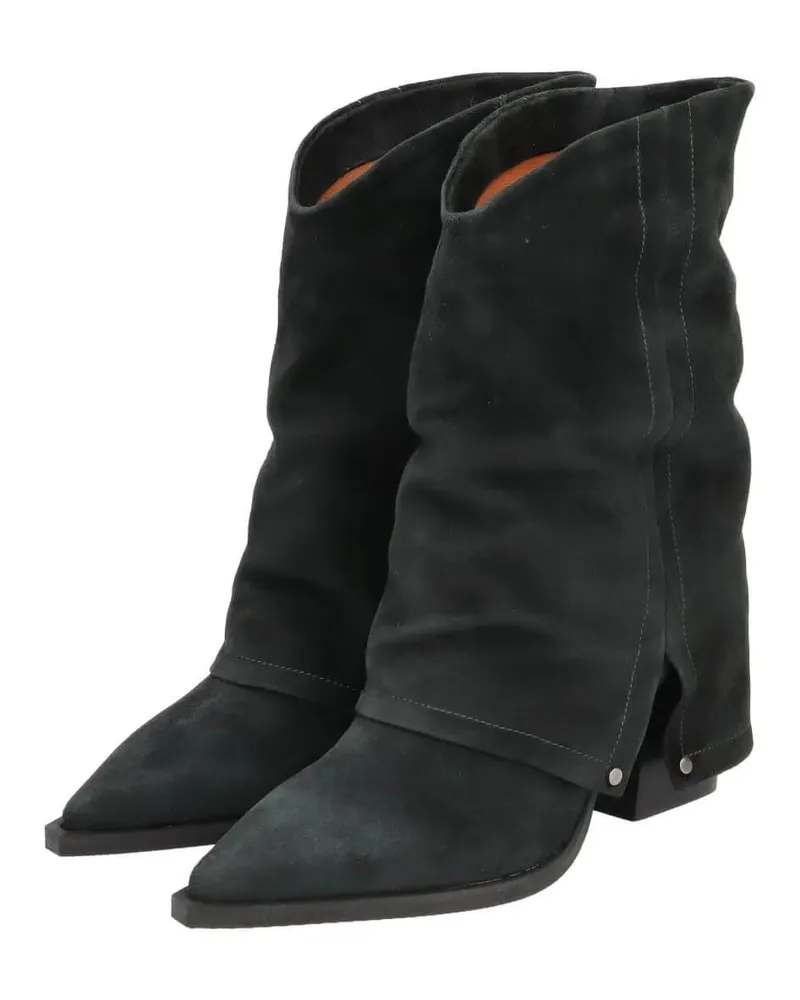 Thea Mika Stiefeletten Cowboy Boots dunkelgrau 