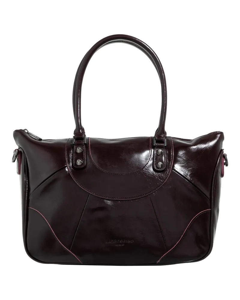 Liebeskind Shopper Esther Lack Distressed Satchel Bag M rot Rot