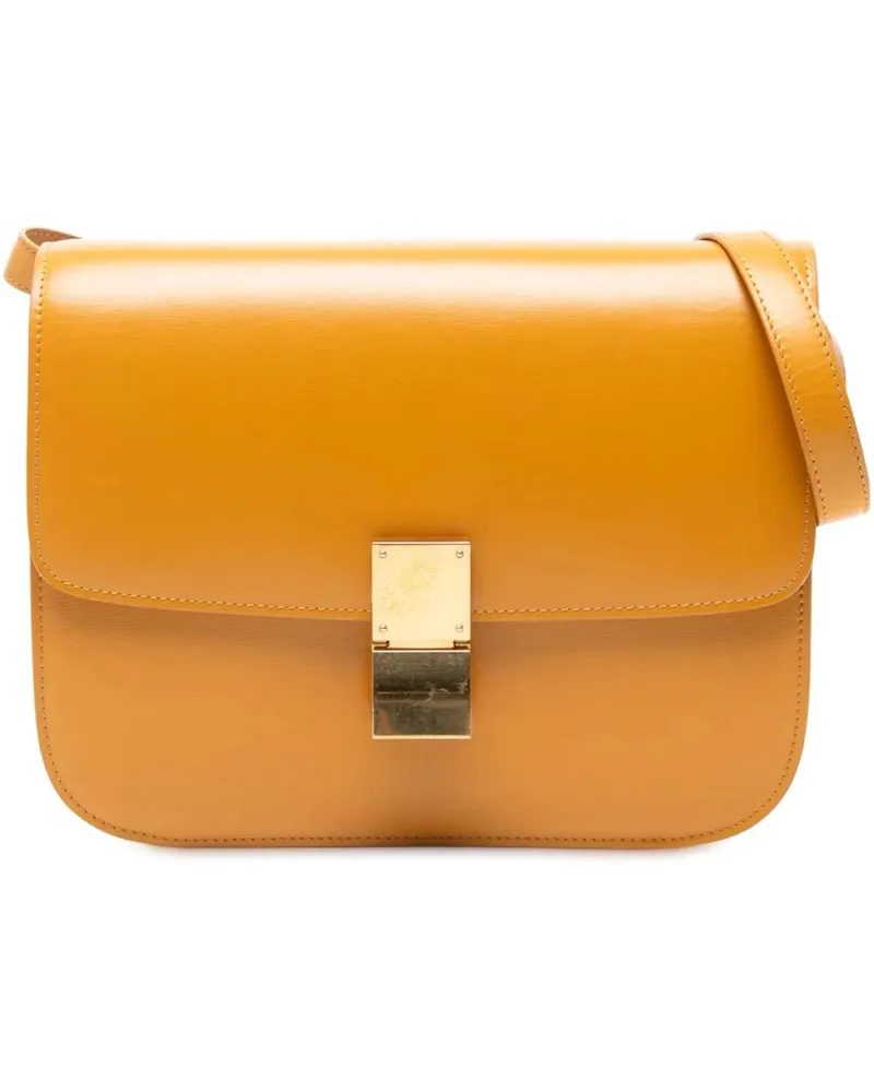 Celine Hobo Bags Medium Calfskin Classic Box gelb Gelb