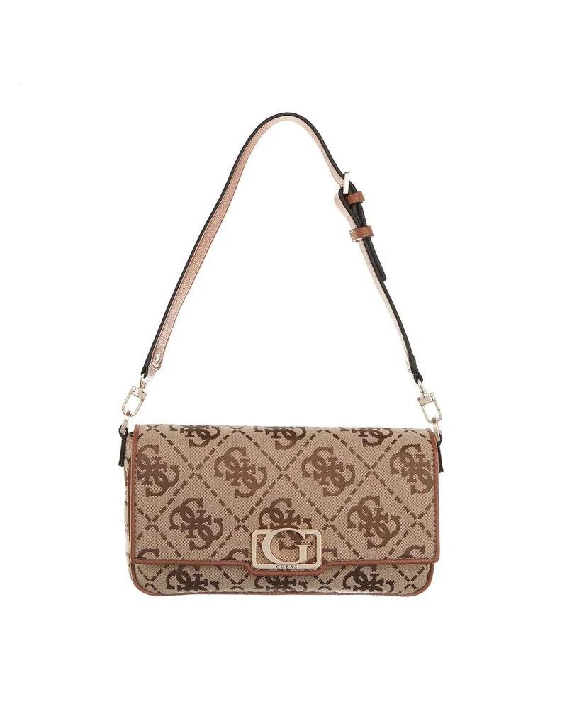 Guess Satchels Circe Flap Shoulder Bag beige Beige