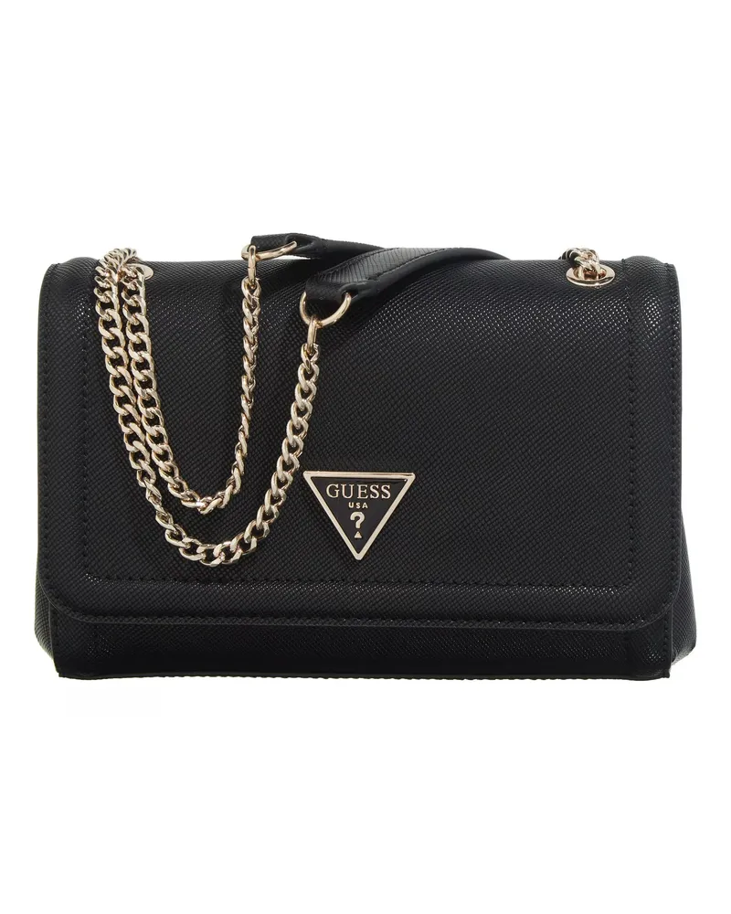 Guess Crossbody Bags Noelle Convertible Xbody Flap schwarz Schwarz