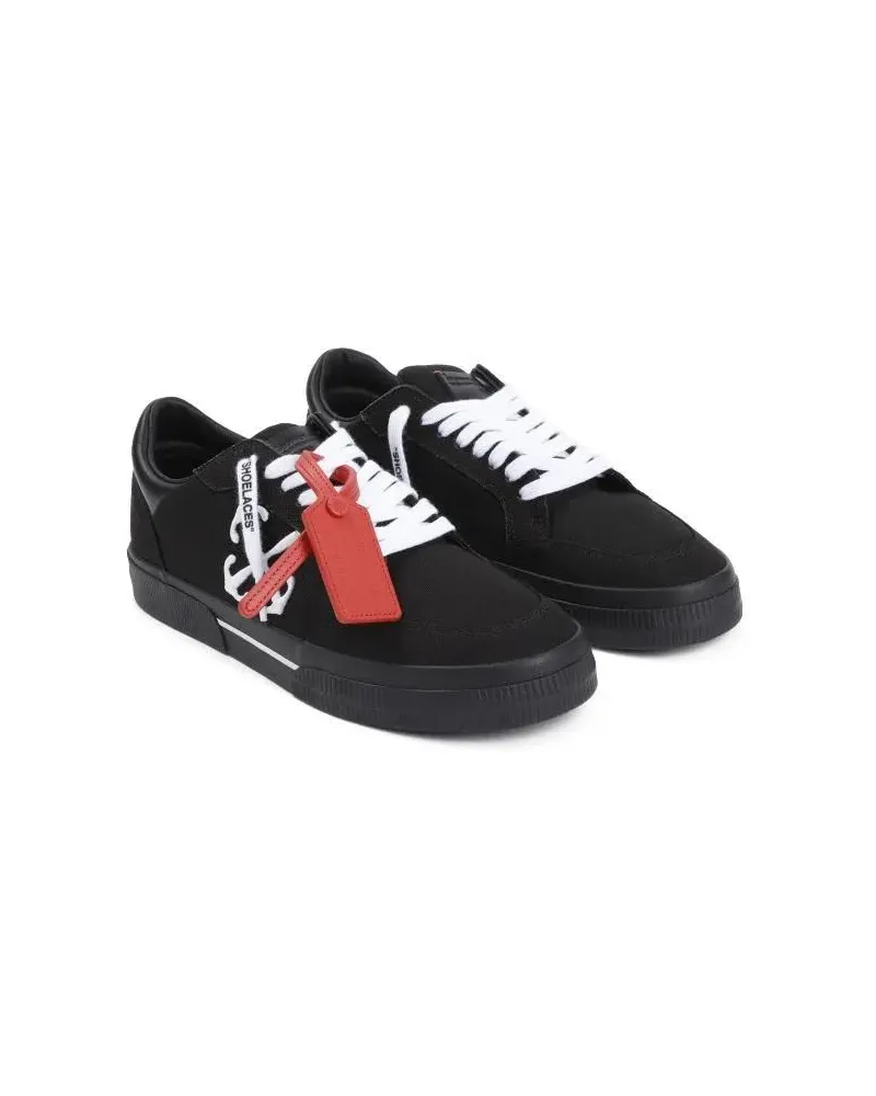 OFF-WHITE Sneakers Black Low Vulcanized Sneakers Schwarz