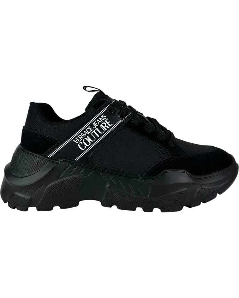 Versace Jeans Low-Top Sneaker Heren Sneakers Schwarz