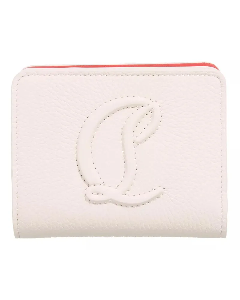 Christian Louboutin Portemonnaie By My Side Compact Wallet Gold