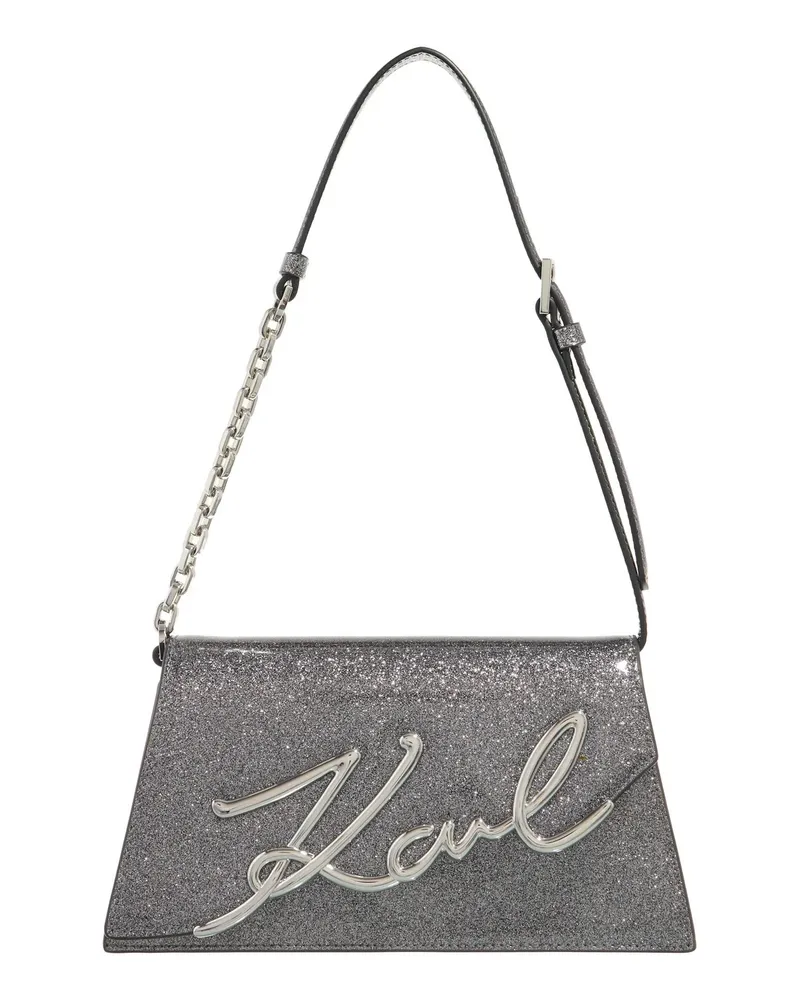 Karl Lagerfeld Crossbody Bags K/Signature 2.0 Sp Md Shb silberfarben 