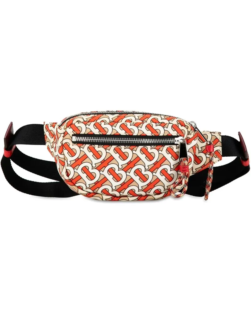 Burberry Hobo Bags TB Monogram Nylon Cannon Belt Bag braun Braun
