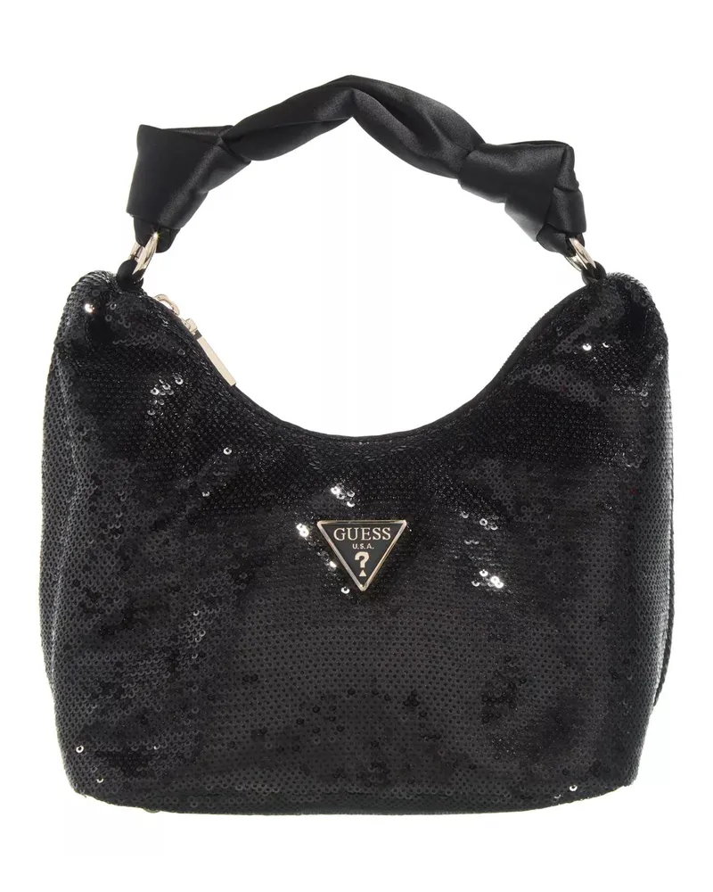 Guess Hobo Bags Velina Hobo schwarz Schwarz