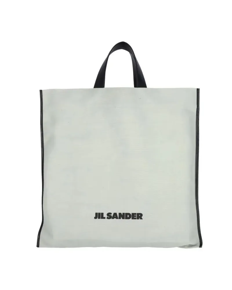 Jil Sander Shopper & Totes "Square" Tote Bag – White weiß Weiß