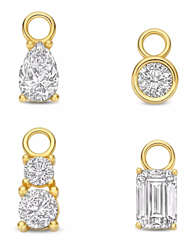 Isabel Bernard Ohrringe  Cadeau d'Isabel damen Ohrcharms 585 Gold