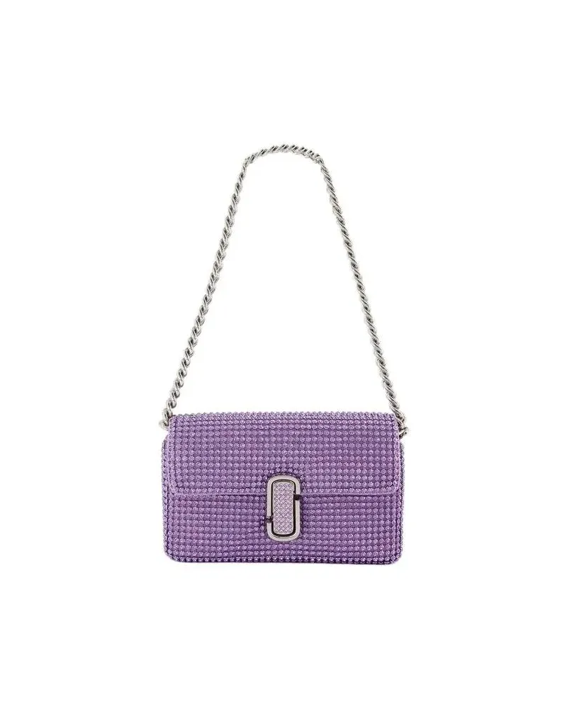 Marc Jacobs Hobo Bags The Mini Shoulder Bag - Mesh - Purple lila Lila