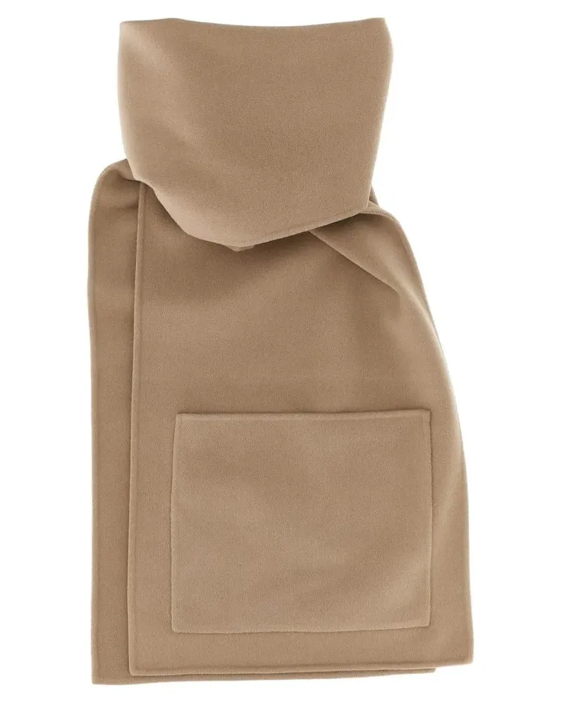 Alberta Ferretti Tücher & Schals Double Cloth Scarf beige Beige