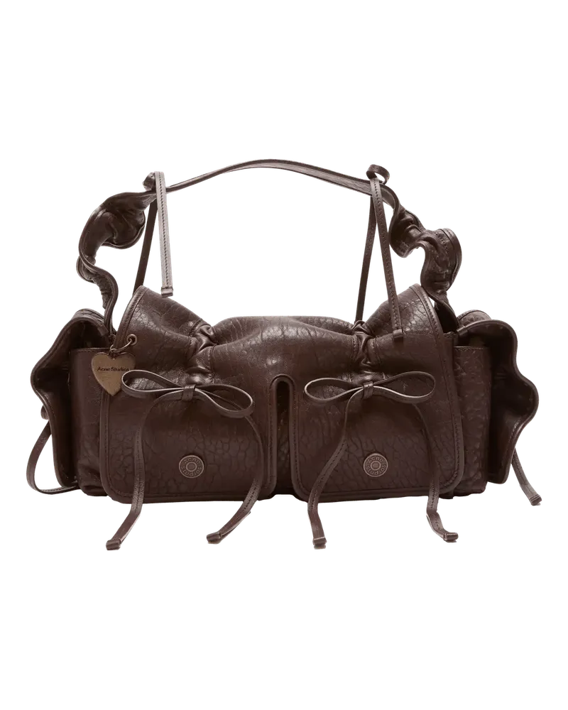 Acne Studios Crossbody Bags Big Granny Schultertasche braun Braun