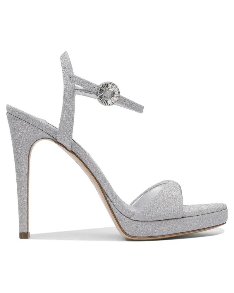 Casadei Sandalen Silver Finish Heeled Sandals silberfarben 