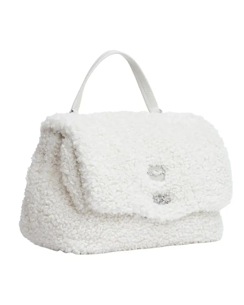 Zanellato Crossbody Bags Postina S Dolly White Merinos weiß Weiß