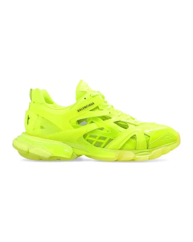 Balenciaga Low-Top Sneaker Track 2.0 Clear Sole Logo Sneakers gelb Gelb