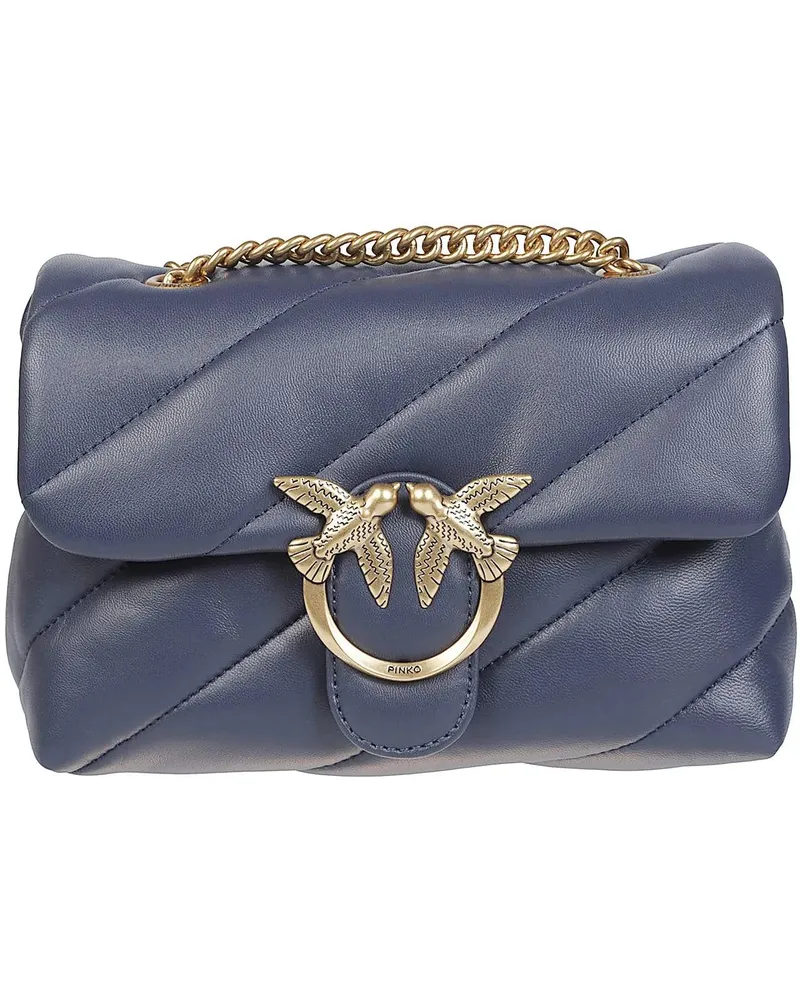 Pinko Crossbody Bags Love Mini Puff Maxi Quilt Bag Yellow & Orange gelb Gelb