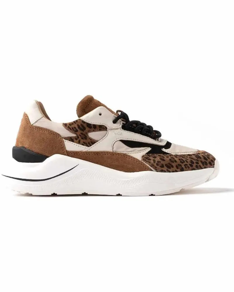 D.A.T.E. Low-Top Sneaker Sneakers Divers bunt Bunt