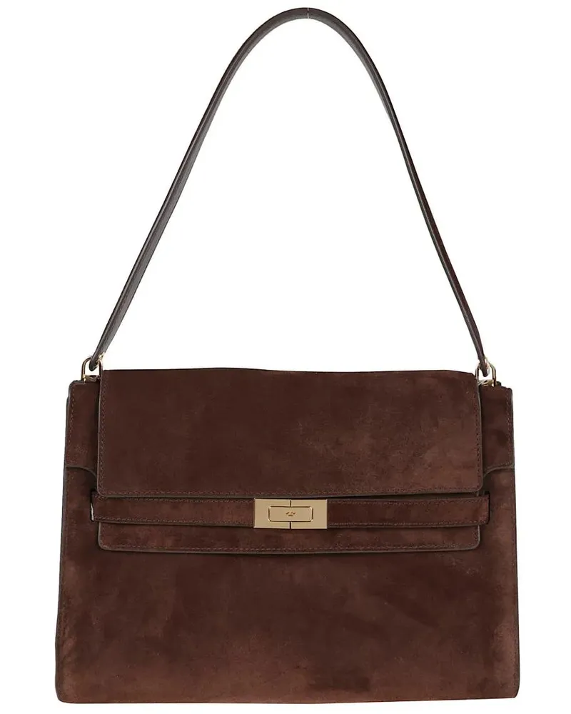 Tory Burch Hobo Bags Flap Closure Handbag braun Braun