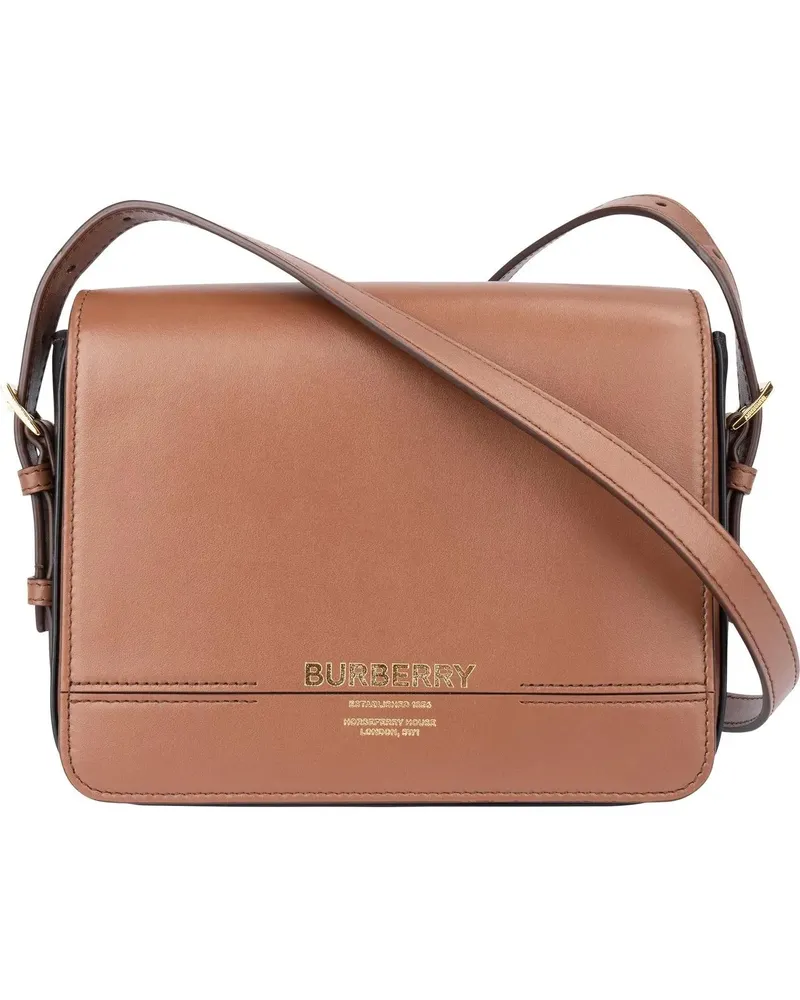 Burberry Crossbody Bags  Brown Leather Grace Crossbody Bag braun Braun
