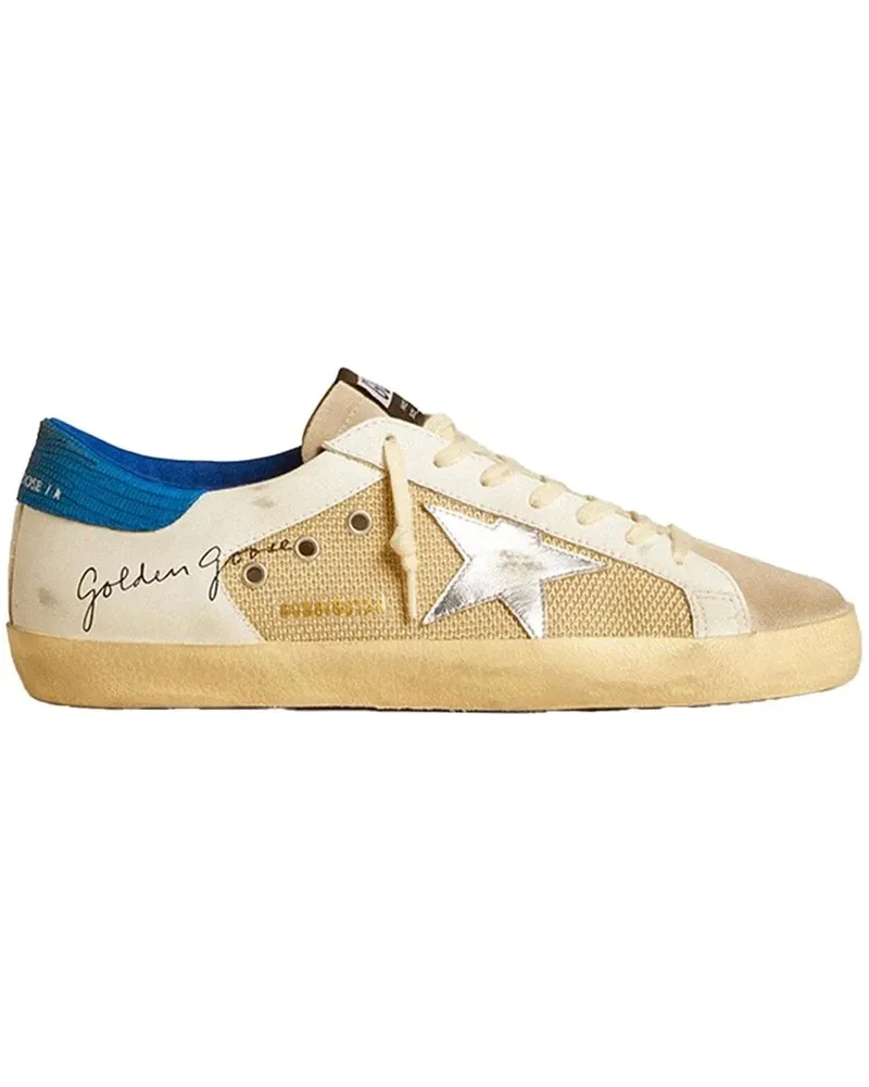 Golden Goose Low-Top Sneaker Sneakers Lattewhitebluettegrey beige Beige
