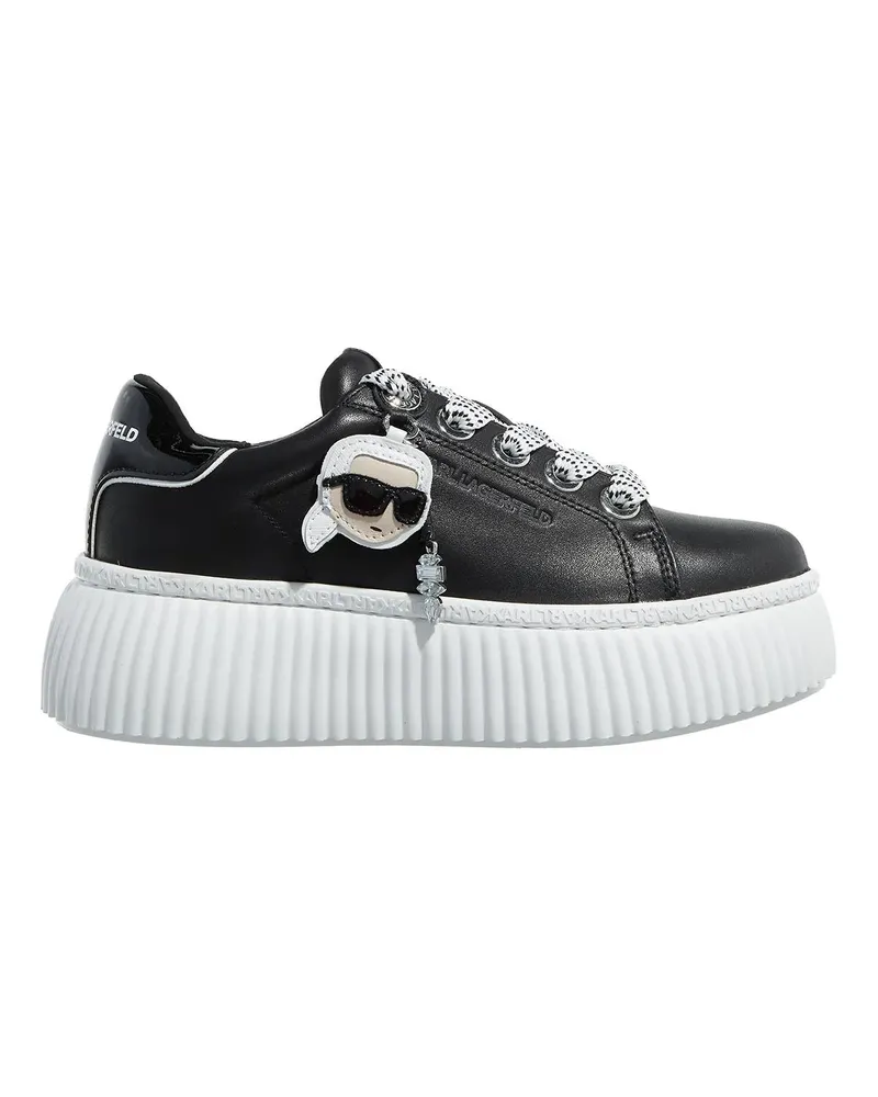 Karl Lagerfeld Low-Top Sneaker Kreeper Lo Nft Twin Pendant Lo schwarz Schwarz